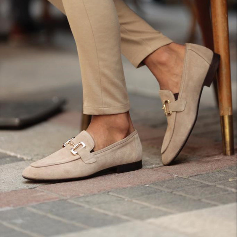 Wilhelm – Gespits Schoeisel met Metallic Detail Velani