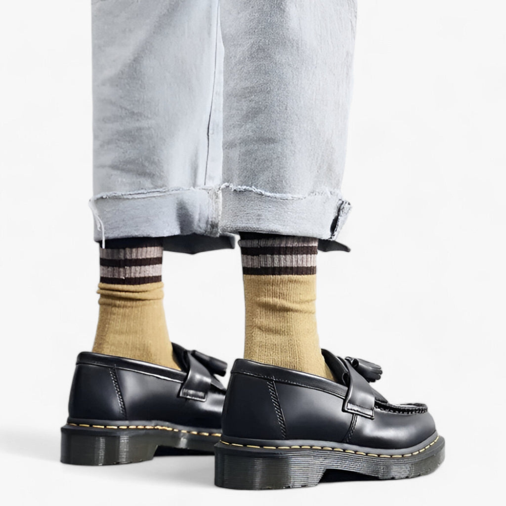 Harald - Schoenen met Dikke Zool en Kwastdetail Velani