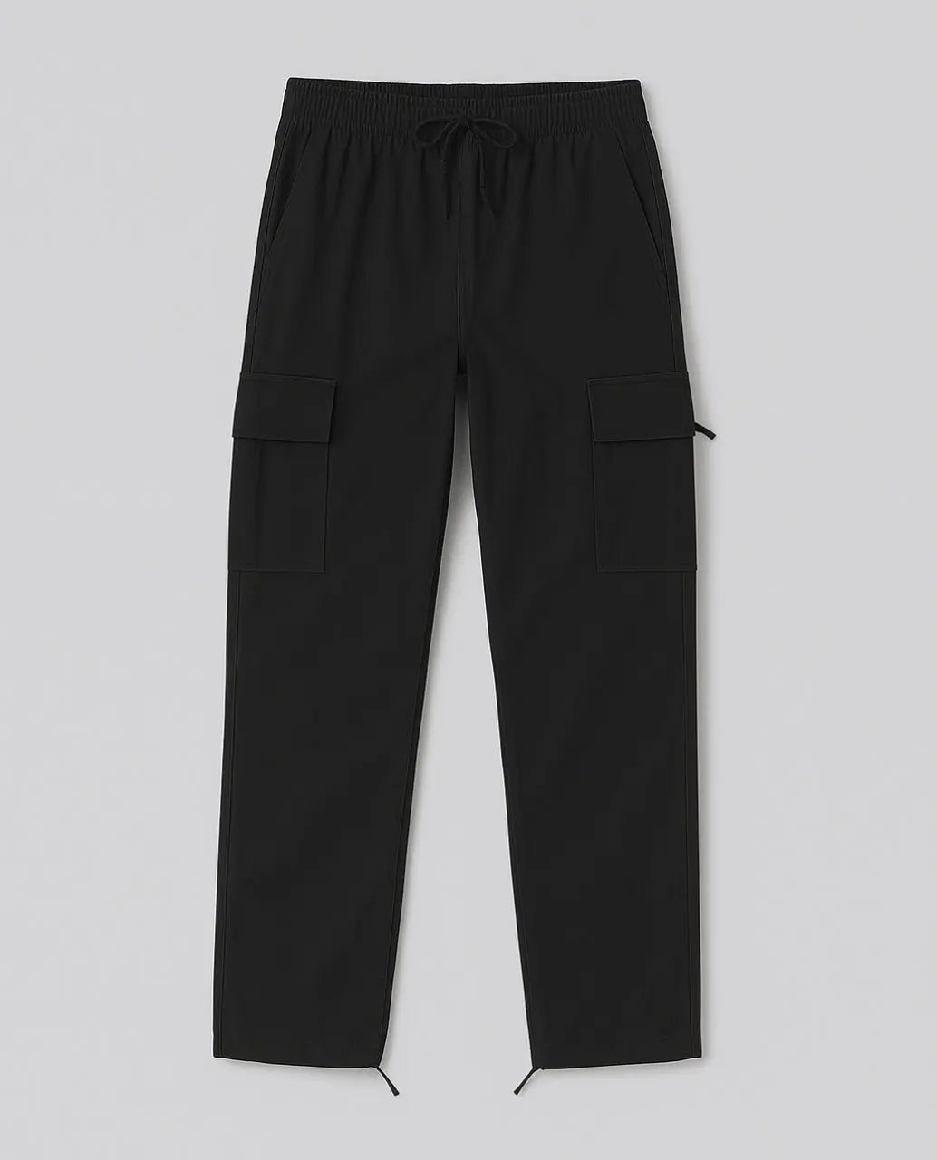 Katoenen Cargobroek Met Functionele Zakken-Pants-Velani-Zwart-S-Velani