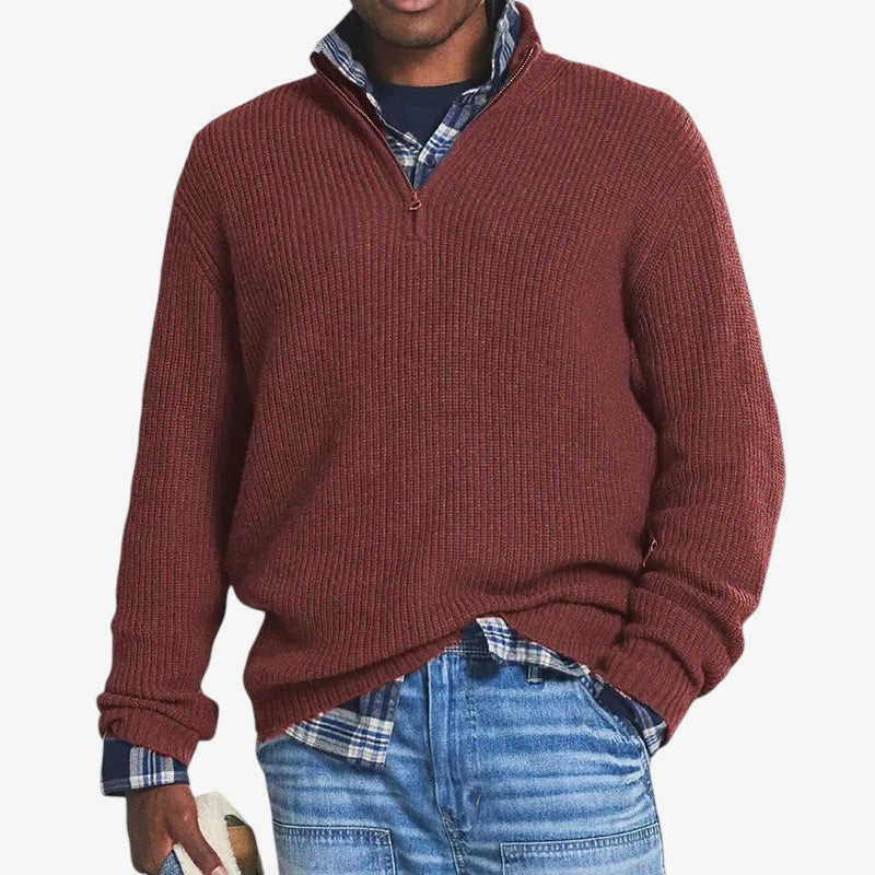 William – Half-zip trui met lange mouwen Velani