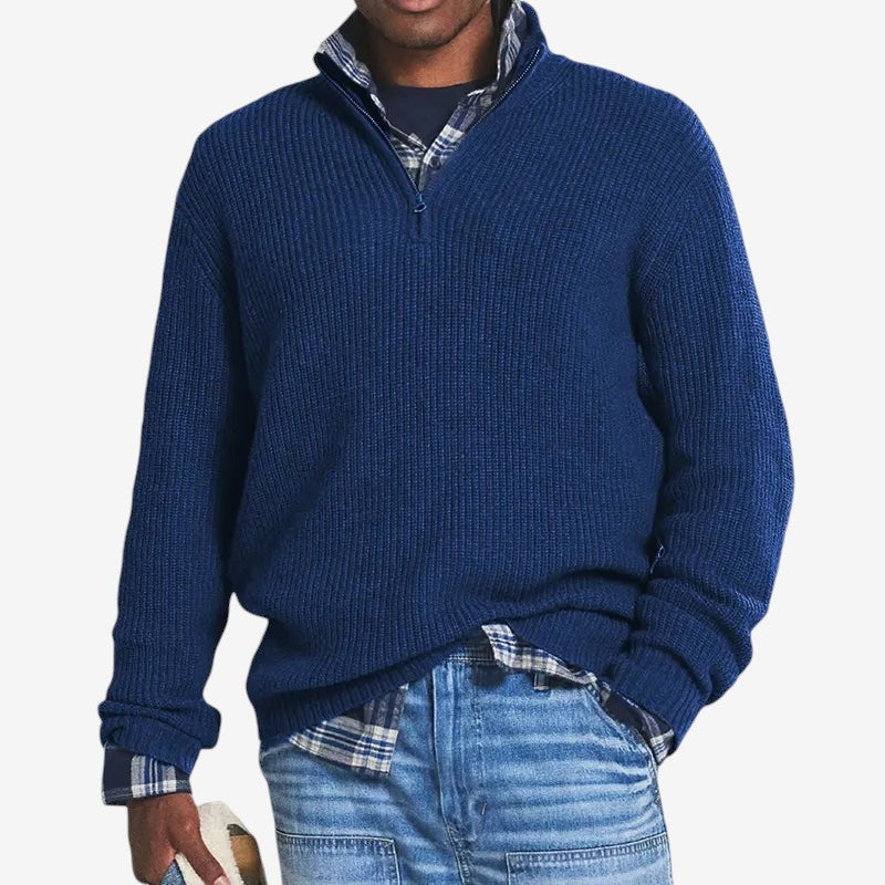 William – Half-zip trui met lange mouwen Velani
