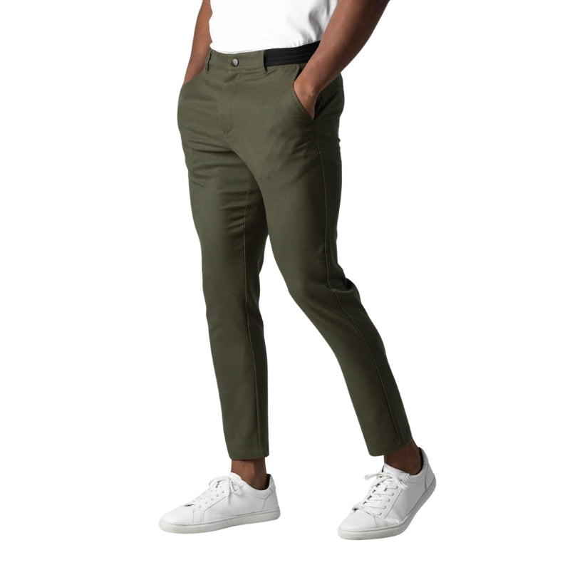 Silvan – Broek met Elastische Tailleband en Praktische Zakken Velani