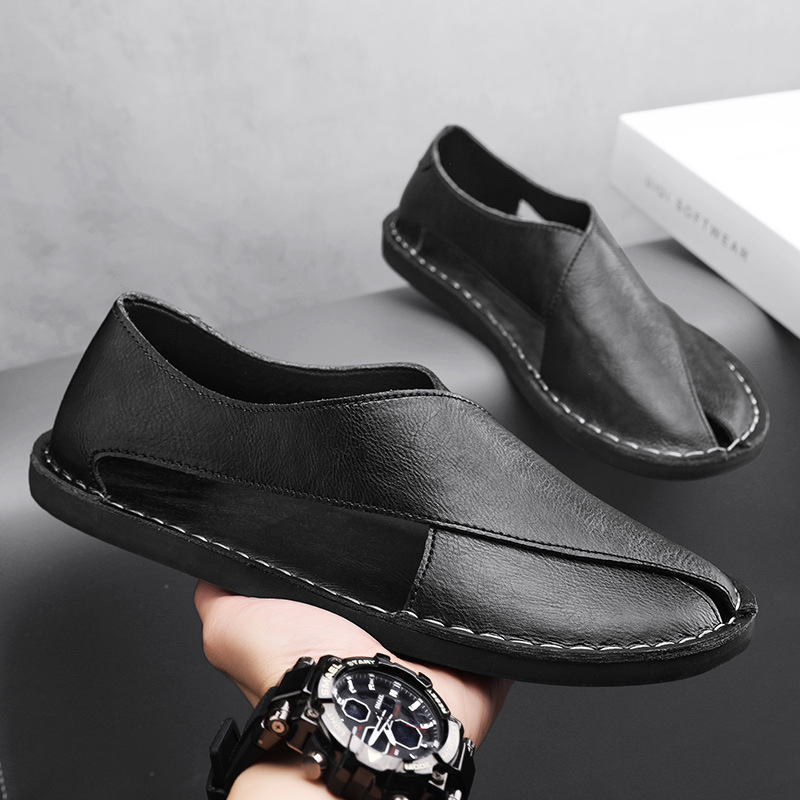 Aaron – Platte Slip-On Sandalen met Band Velani