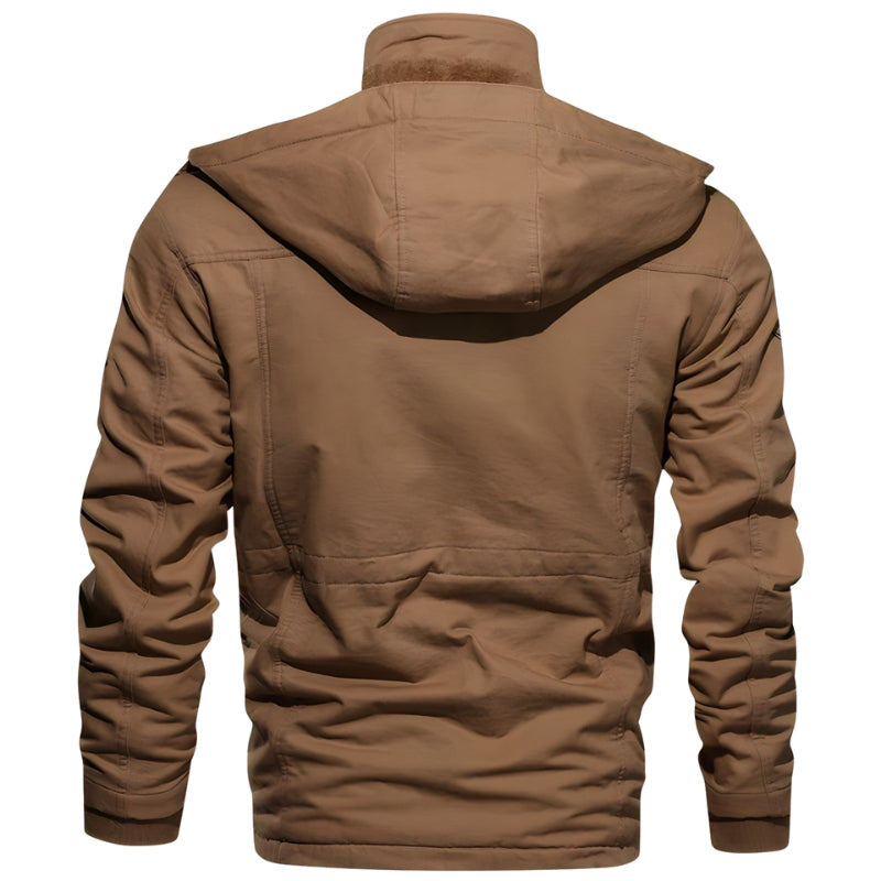 Thoralf – Jas met lange mouwen, verstelbare taille en zakken Velani