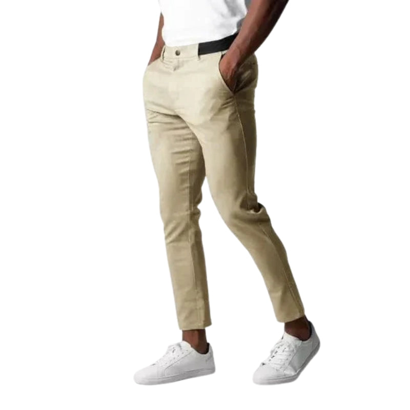 Silvan – Broek met Elastische Tailleband en Praktische Zakken Velani