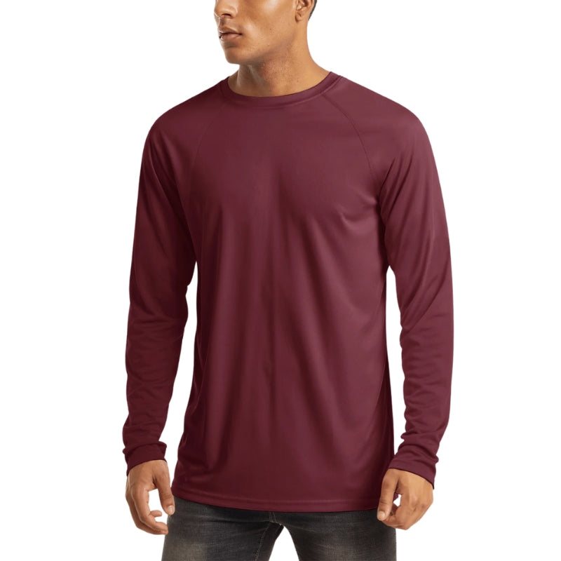 Zenon – Slanke pasvorm Shirt met Lange Mouwen en Ronde Hals Velani