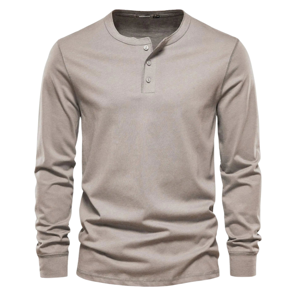 Elias – Slim Fit Overhemd met Lange Mouwen en Knoopsluiting Velani