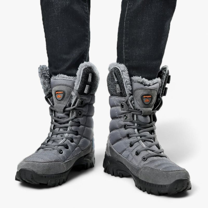 Michael – Boots met Hoge Gesp Vetersluiting en Antislipzool Velani
