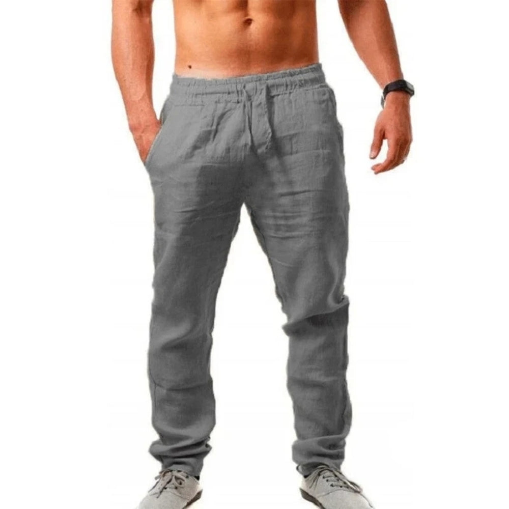 Lucas – Relaxed-Fit Broek met Trekkoord en Zakken Velani