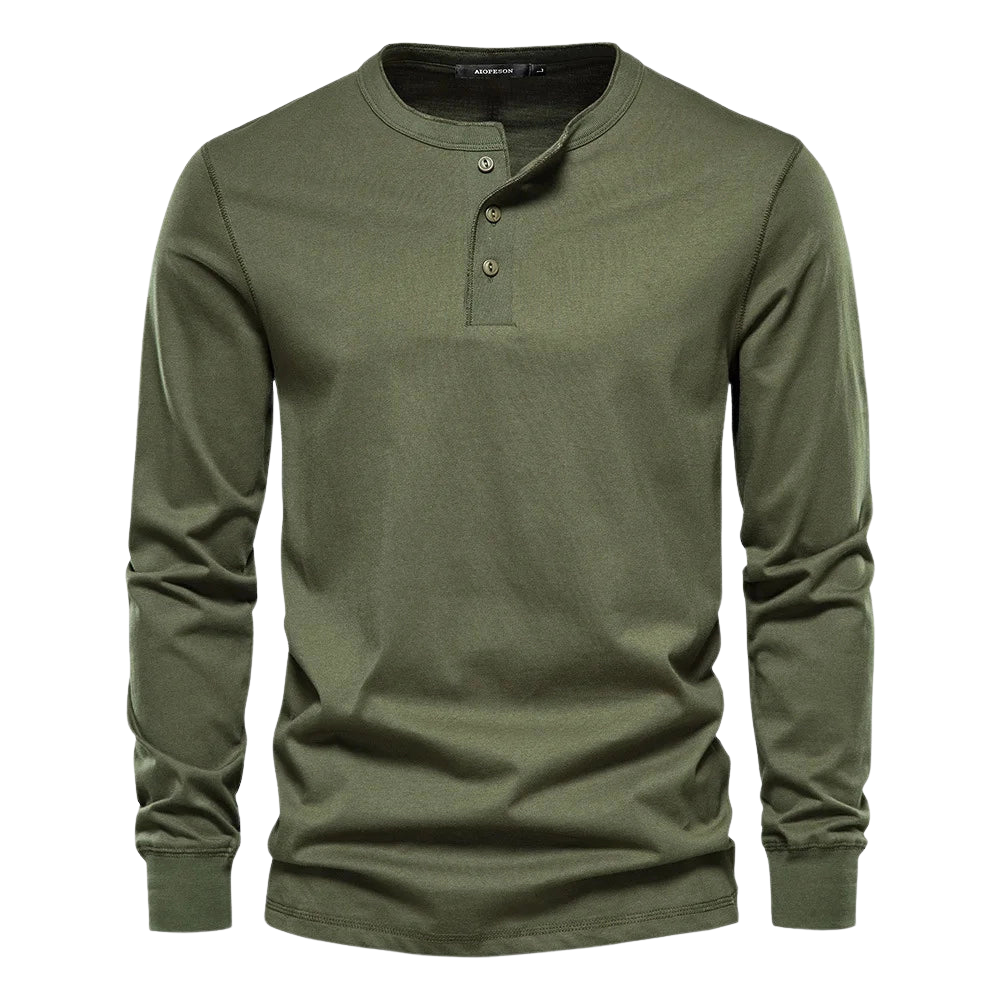 Elias – Slim Fit Overhemd met Lange Mouwen en Knoopsluiting Velani