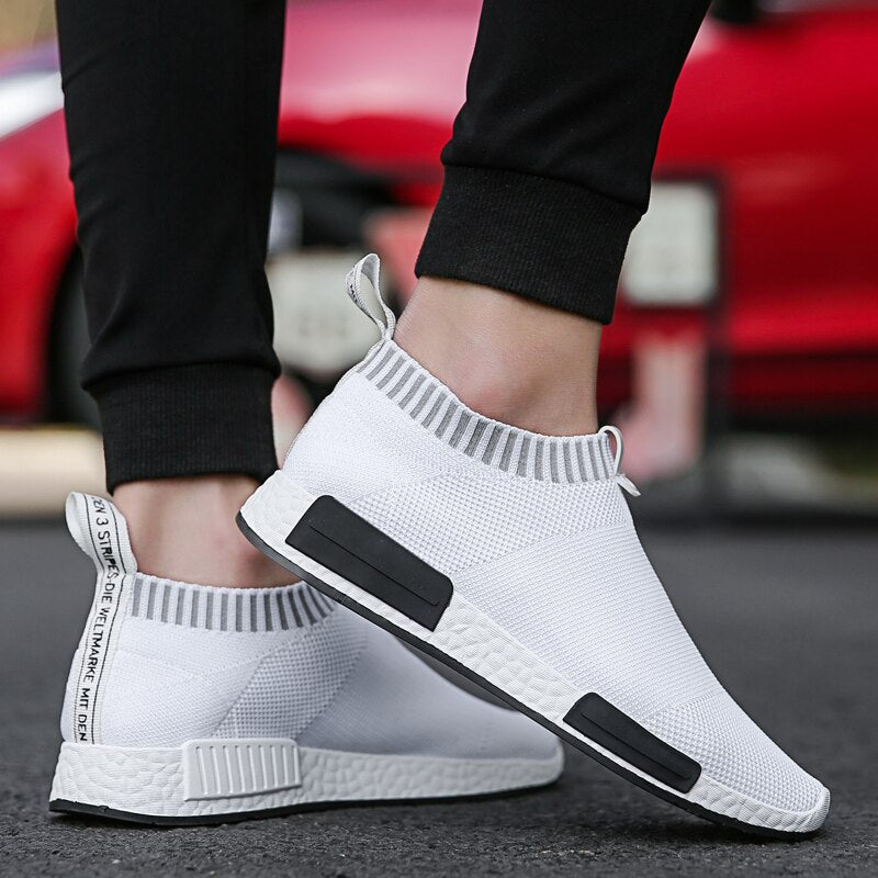 David – Sok Sneakers met Platte Zool en Antislip Ontwerp Velani