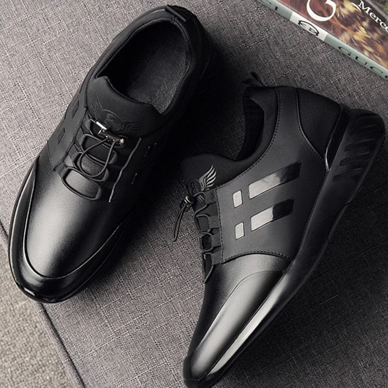 Niklaus – Vetersneakers met Ronde Neus Velani
