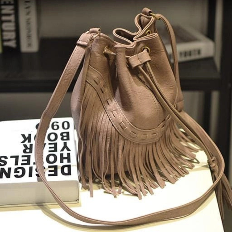 Lilah – Crossbody Bucket Bags met Verstelbare Band Velani