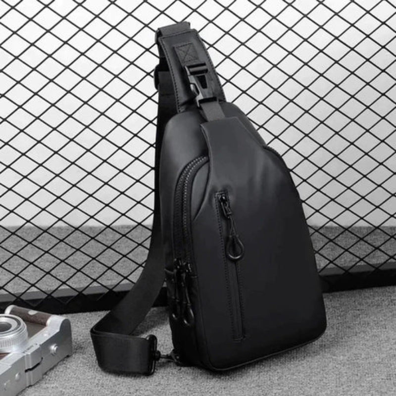 Fabian – Waterdichte Crossbodytas met USB-poort en Meerdere Compartimenten Velani