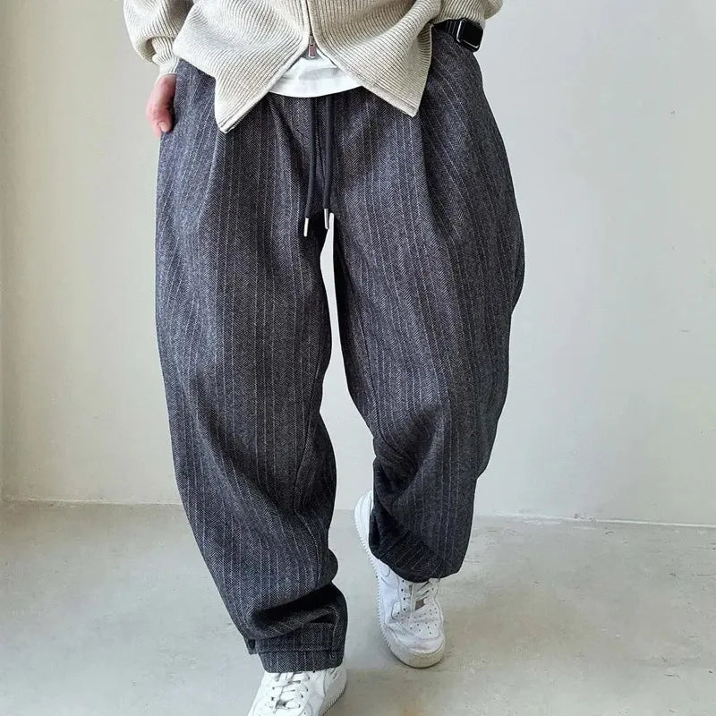 Vincent – Losse Wijde Broek met Hoge Taille Velani