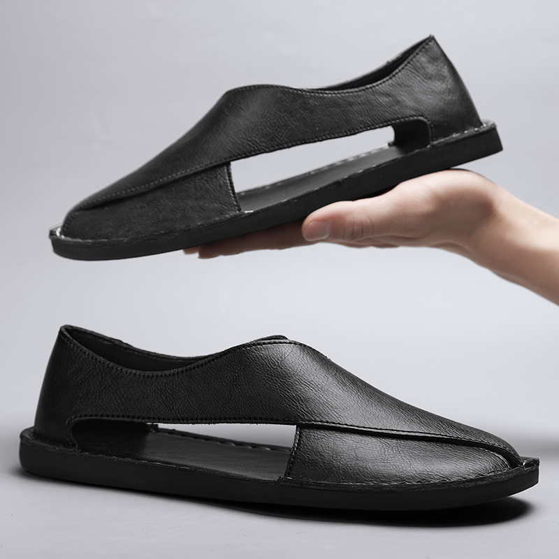 Aaron – Platte Slip-On Sandalen met Band Velani