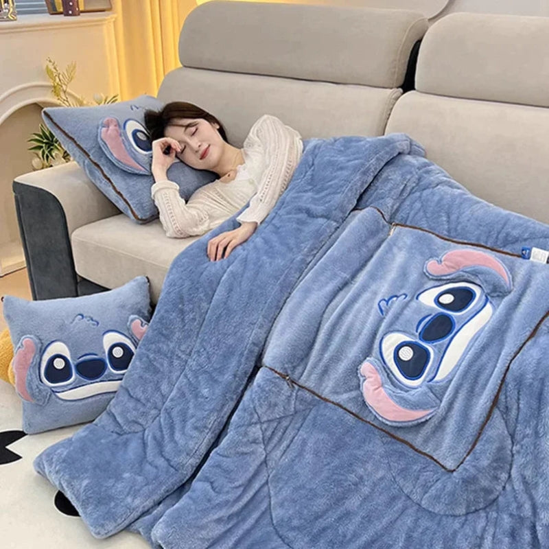 CozyNest – Dekbedovertrek en Kussen Set met Speels Ontwerp Velani