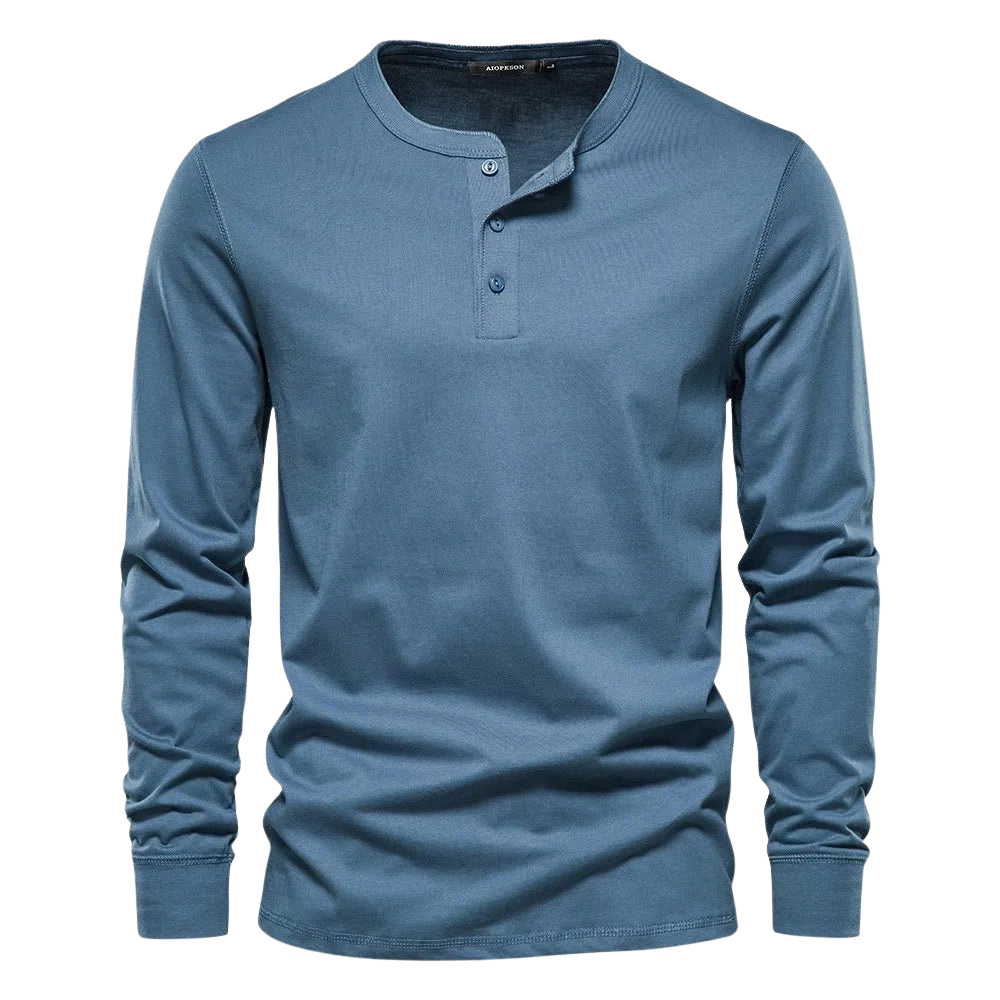 Elias – Slim Fit Overhemd met Lange Mouwen en Knoopsluiting Velani