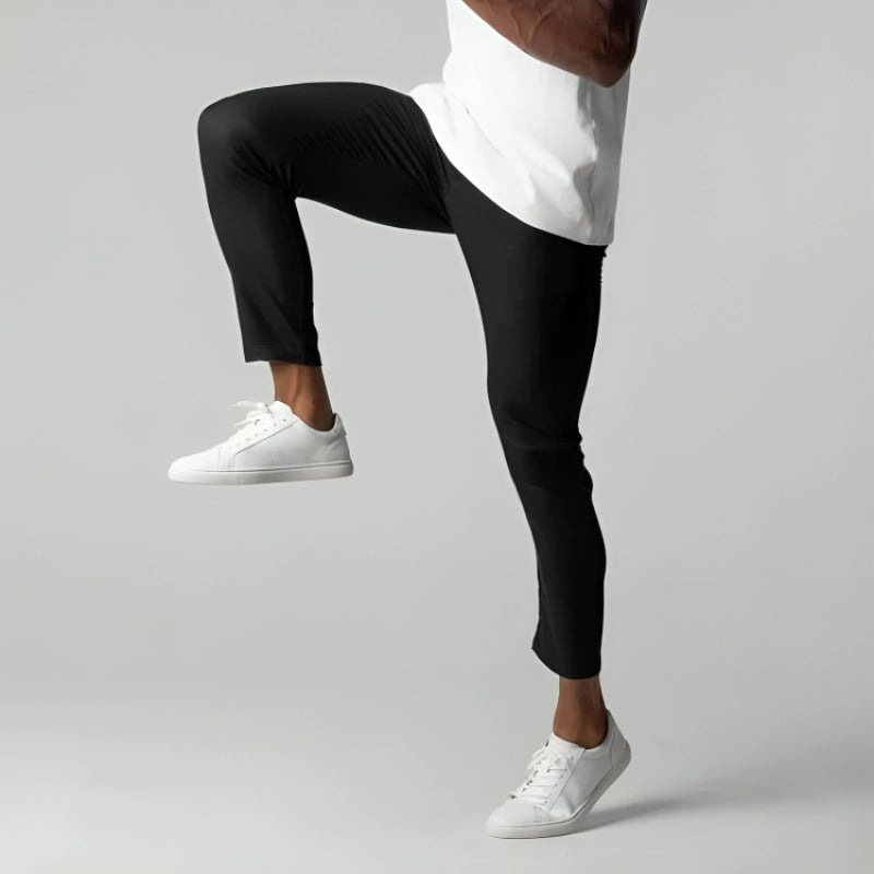 Silvan – Broek met Elastische Tailleband en Praktische Zakken Velani