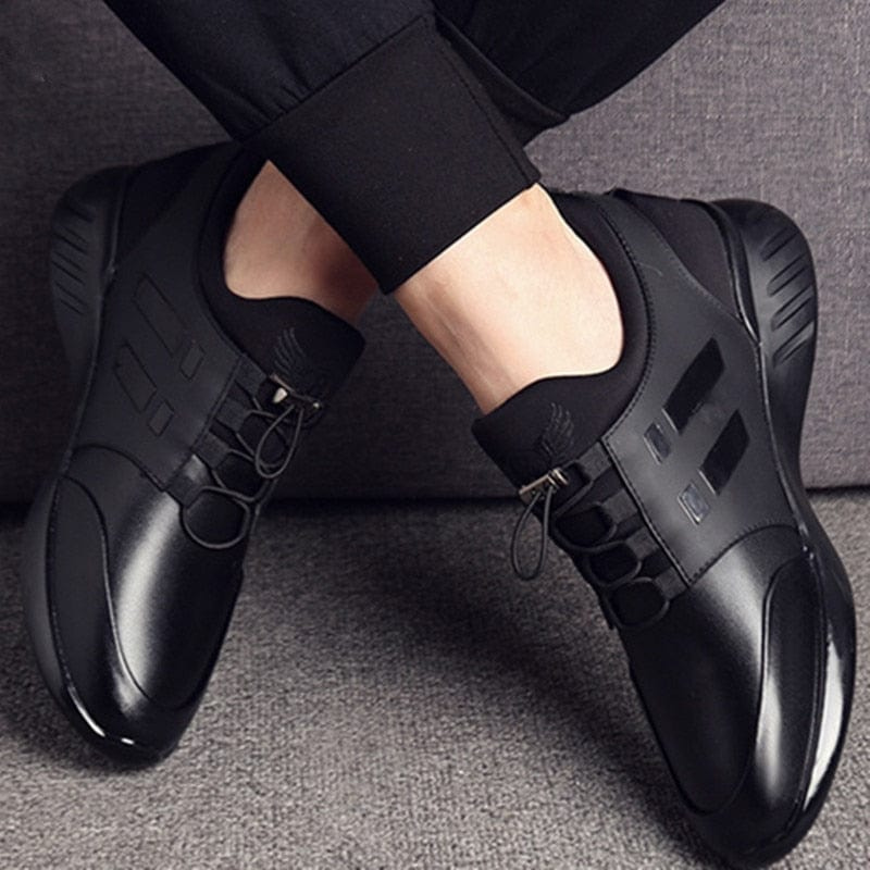 Niklaus – Vetersneakers met Ronde Neus Velani