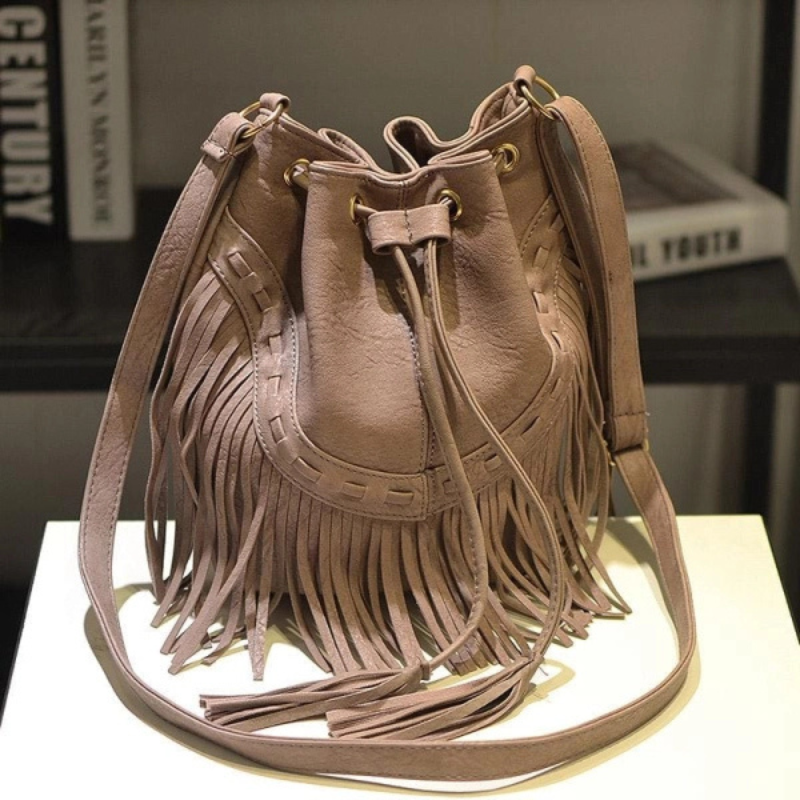 Lilah – Crossbody Bucket Bags met Verstelbare Band Velani