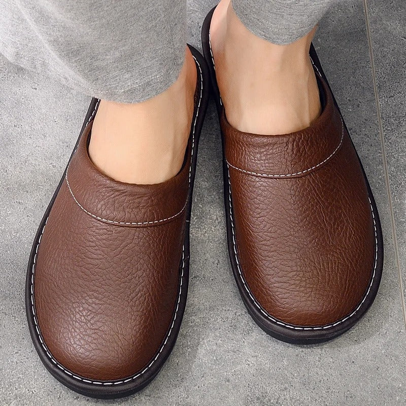 Emma – Slippers met Platte Zool en Open Hiel Velani