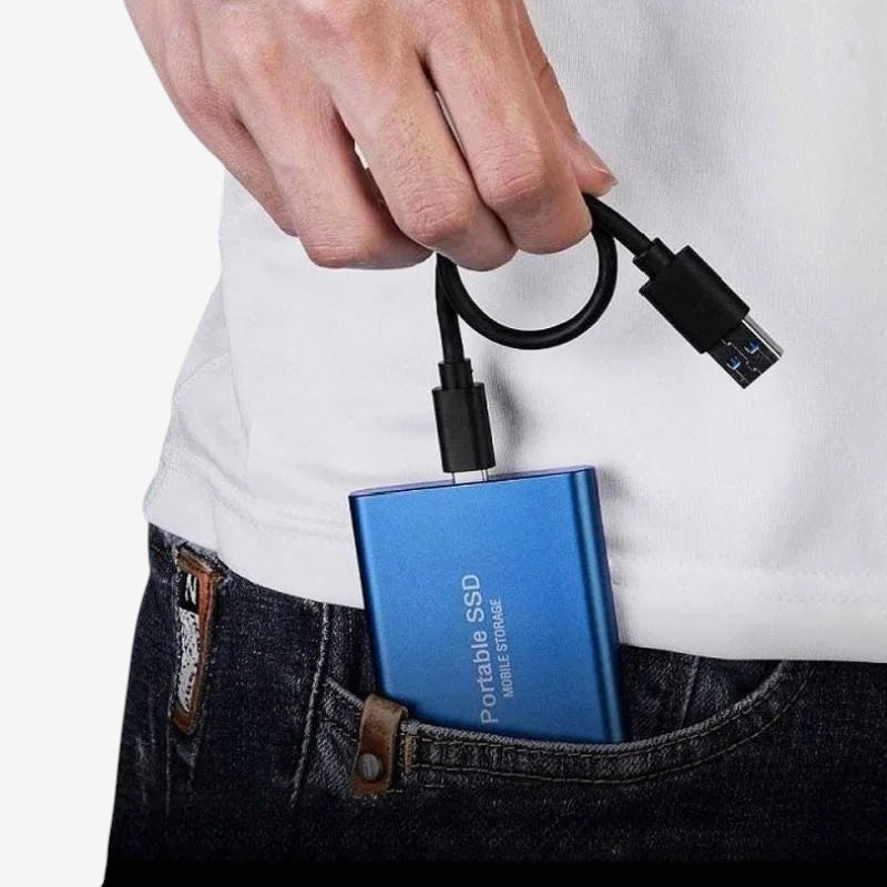 DataLink – Draagbare Externe SSD met Hoge Gegevenssnelheid en Compact Ontwerp Velani