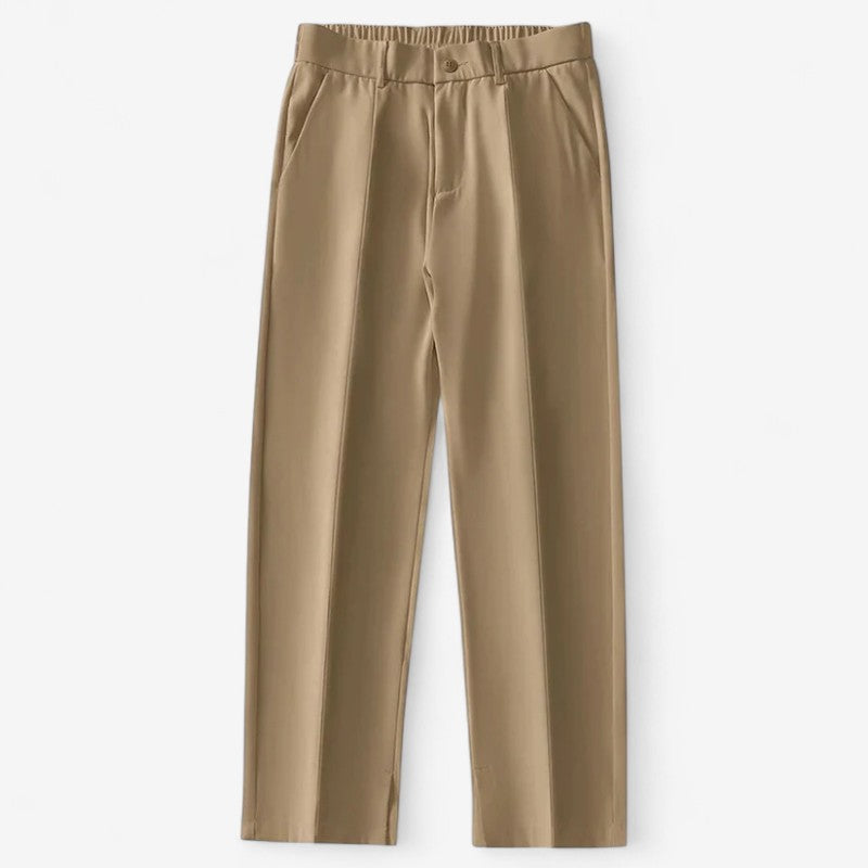 Willie – Losse broek met elastische taille en zakken Velani