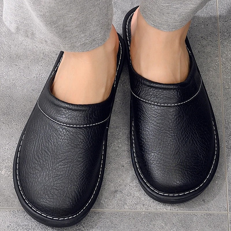 Emma – Slippers met Platte Zool en Open Hiel Velani