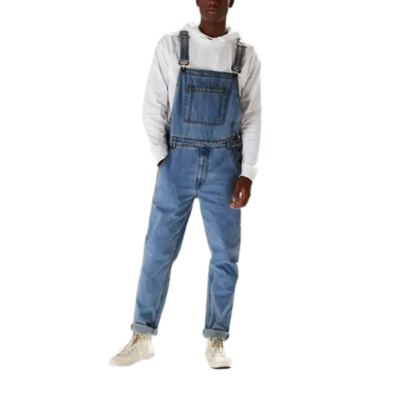 William – Tuinbroek Jumpsuit met Verstelbare Bandjes en Zakken Velani