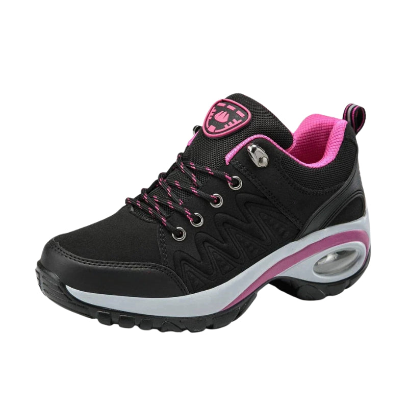 Scarlett – Sneakers met vetersluiting en ronde neus Velani