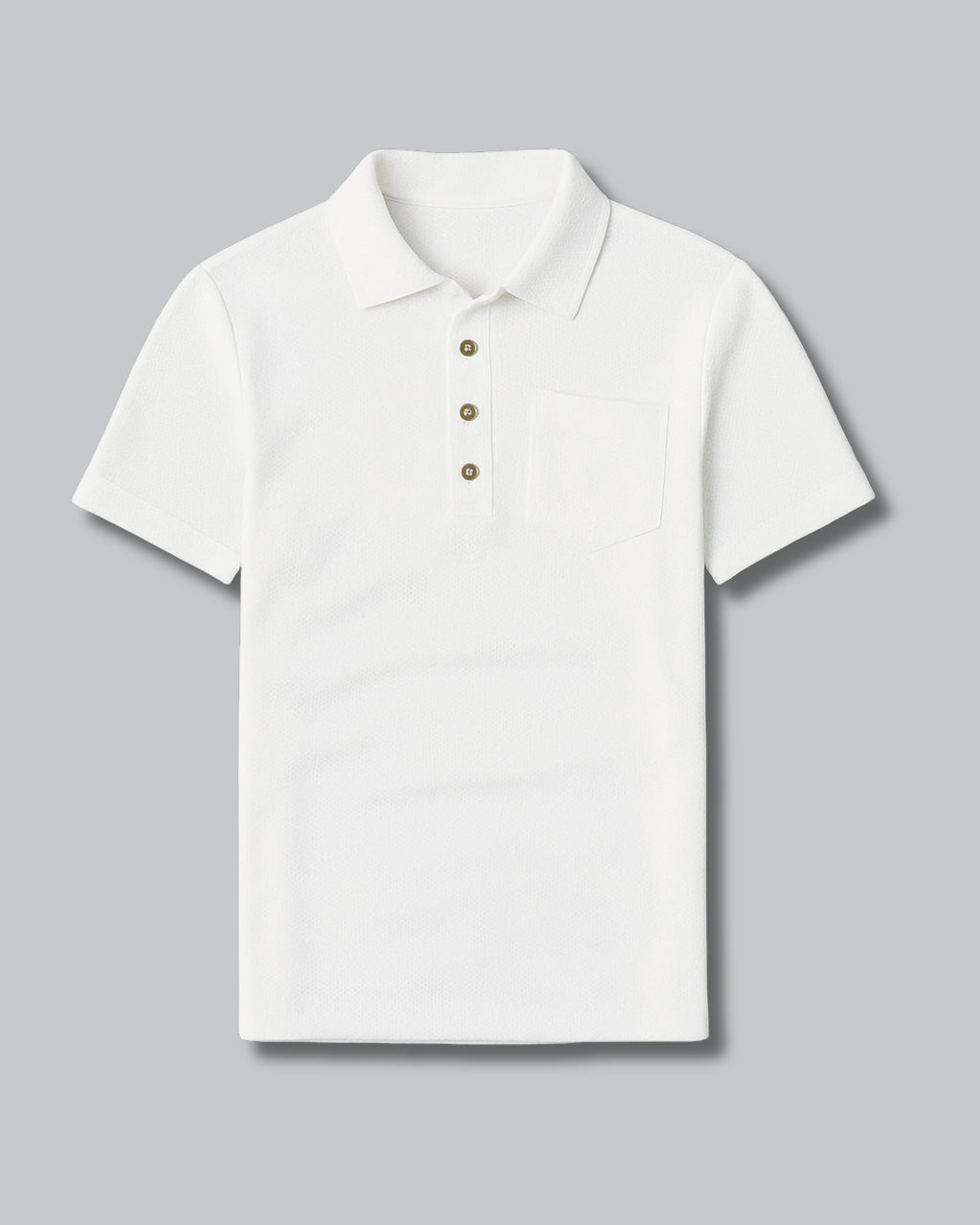 Polyester Poloshirt Met Korte Mouwen