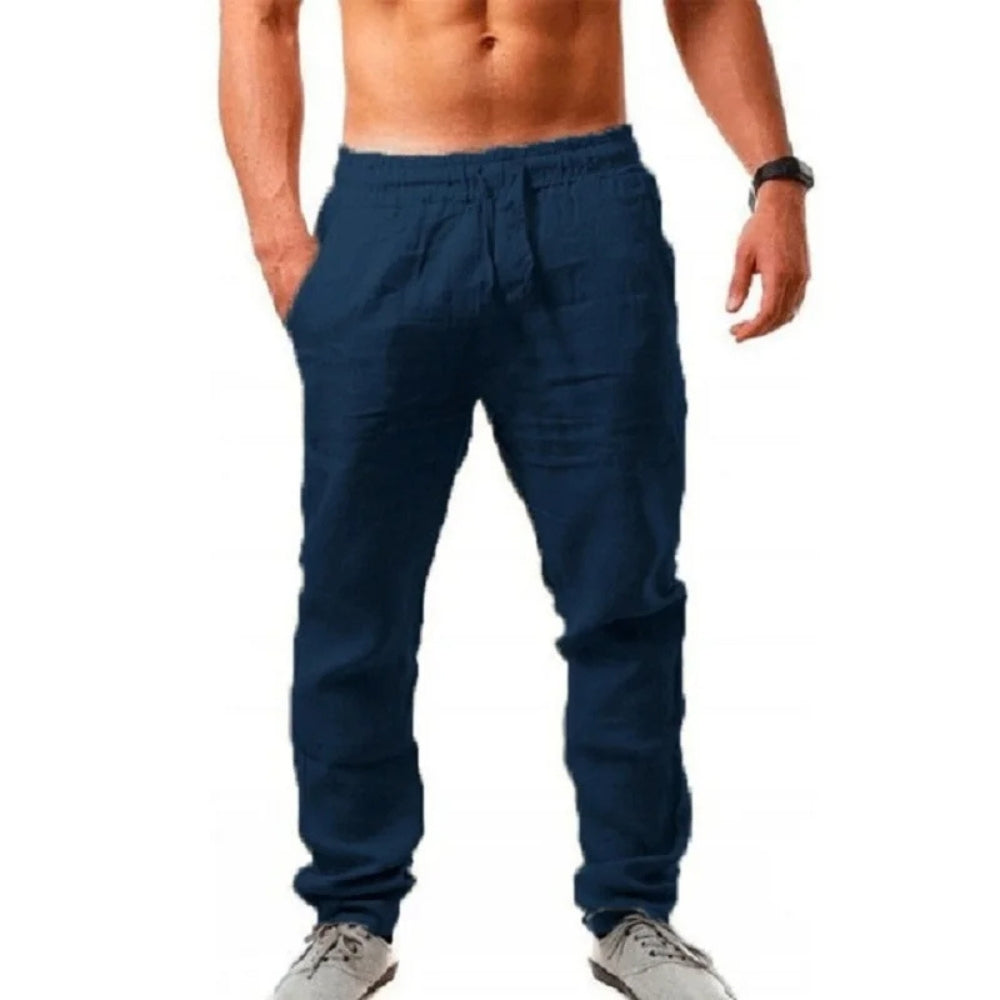 Lucas – Relaxed-Fit Broek met Trekkoord en Zakken Velani