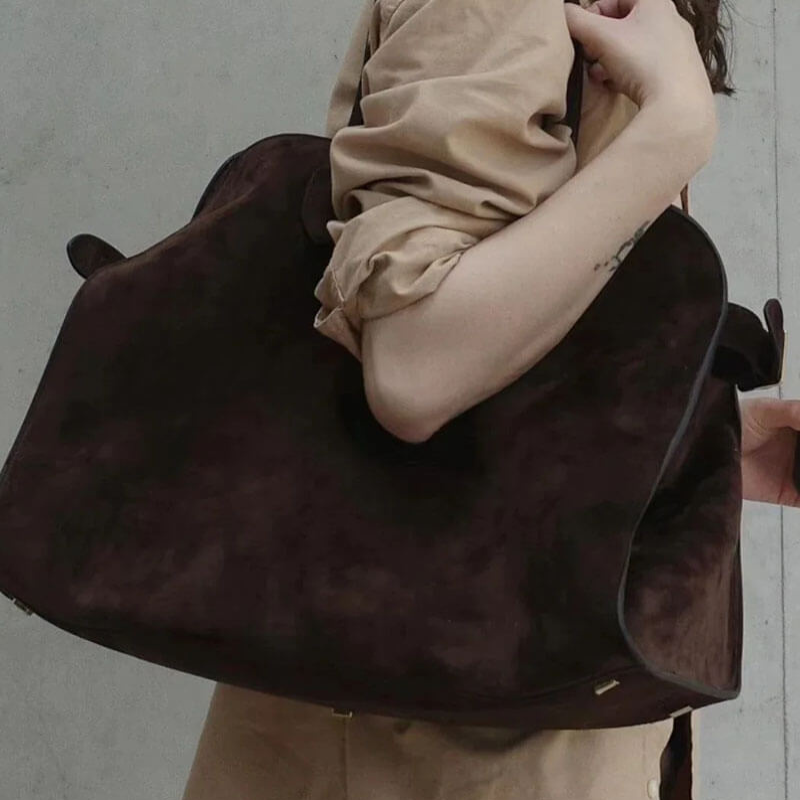 Nancy - Grote Totebag met Ritsopening en Zakjes Velani