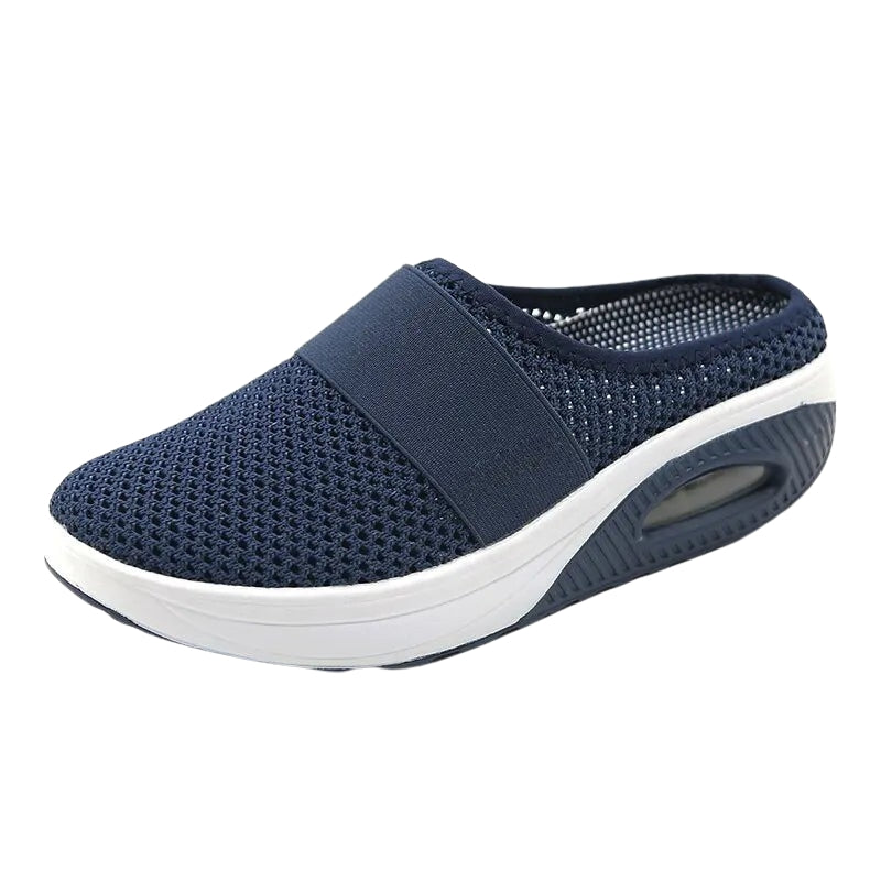 Abigail – Ronde neus wedges schoenen met ademend ontwerp Velani