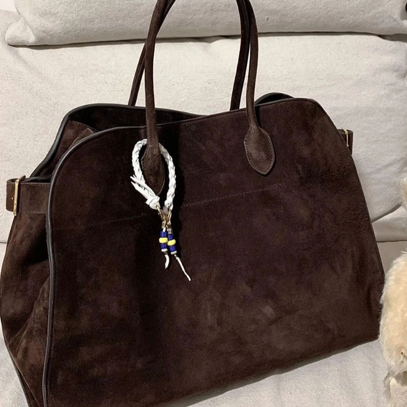 Nancy - Grote Totebag met Ritsopening en Zakjes Velani