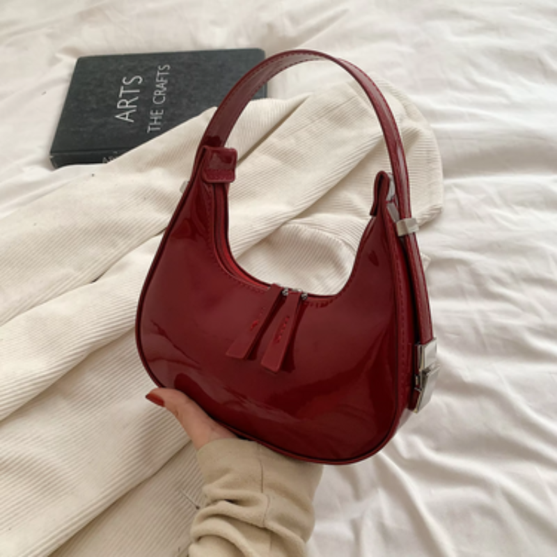 Angelique – Handtas met Ritssluiting en Schouderriem Velani