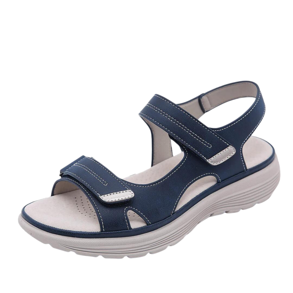 Selina – Sandalen met Dikke Zool en Verstelbare Bandjes Velani