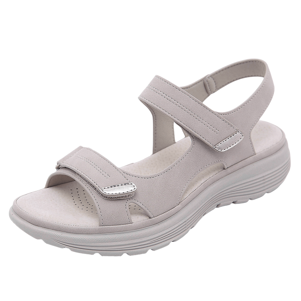 Selina – Sandalen met Dikke Zool en Verstelbare Bandjes Velani