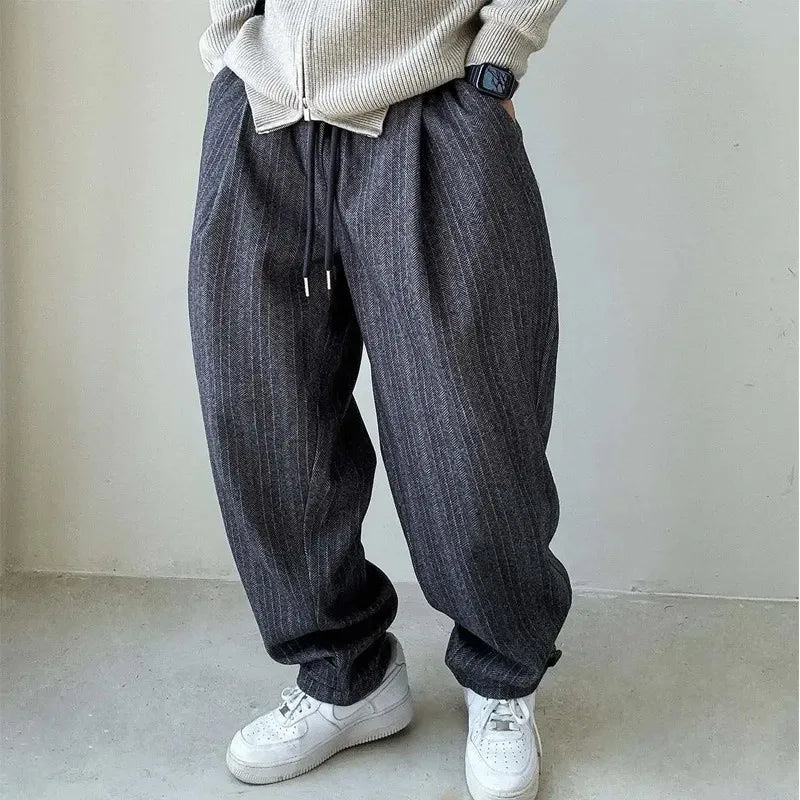 Vincent – Losse Wijde Broek met Hoge Taille Velani