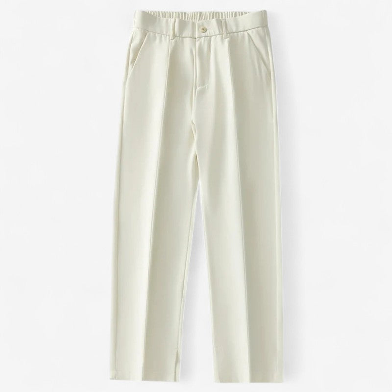 Willie – Losse broek met elastische taille en zakken Velani