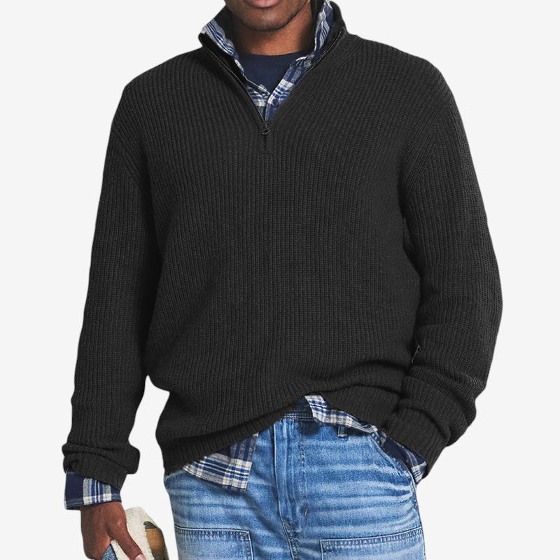 William – Half-zip trui met lange mouwen Velani